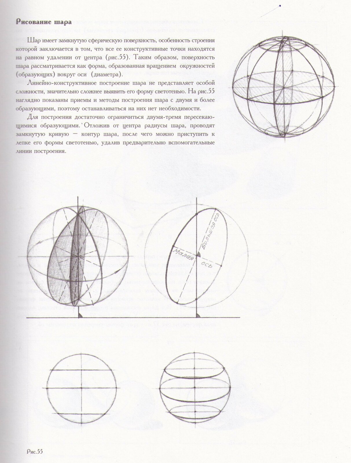 Рисование геометрических предметов 3
